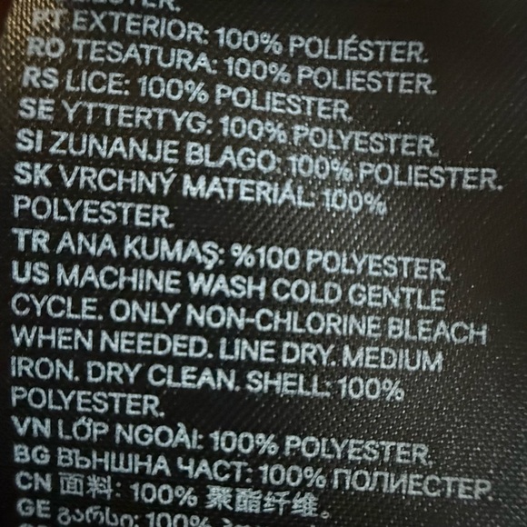 H&M Divided Blouse Top Crop Women's Sz12 Chiffon Snake Print Gray Long Sleeves - Picture 8 of 13